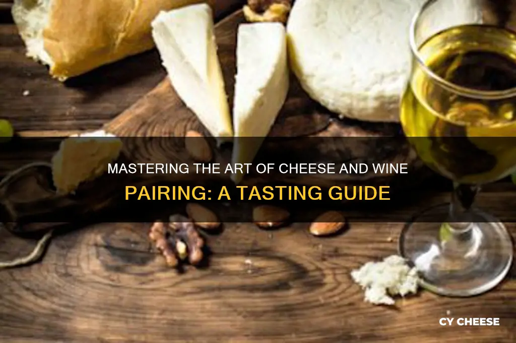 how to taste when pairing cheese and wine