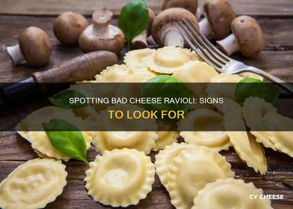 how to tell if cheese ravioli is bad