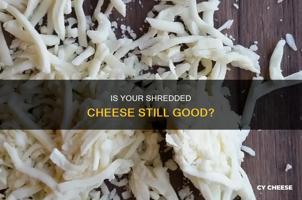 how to tell if craft shredded cheese is still good