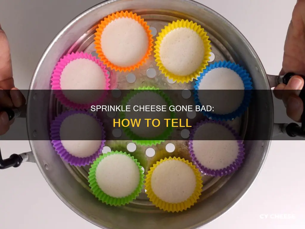 how to tell if sprinkle cheese is bad