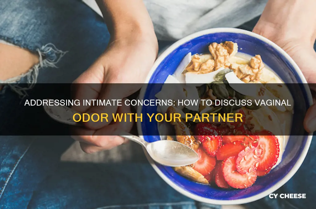 how to tell your girlfriend her vagina stinks cheese