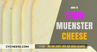 Quick Tips for Safely Thawing Muenster Cheese at Home