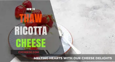 Quick Guide: Safely Thawing Ricotta Cheese for Perfect Recipes