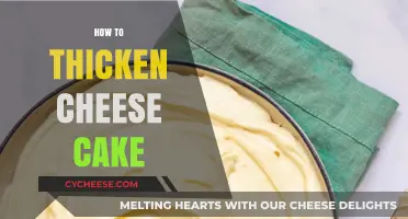 Mastering Creamy Perfection: Simple Tips to Thicken Your Cheesecake