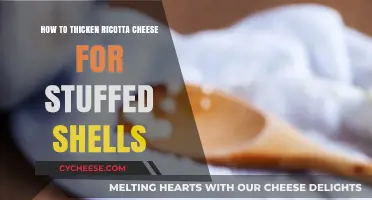 Perfectly Thick Ricotta Cheese: Tips for Stuffed Shells Success