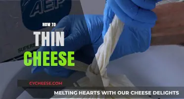 Master the Art of Thinning Cheese for Perfect Recipes Every Time