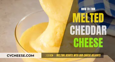 Mastering the Art of Thinning Melted Cheddar: Tips and Tricks