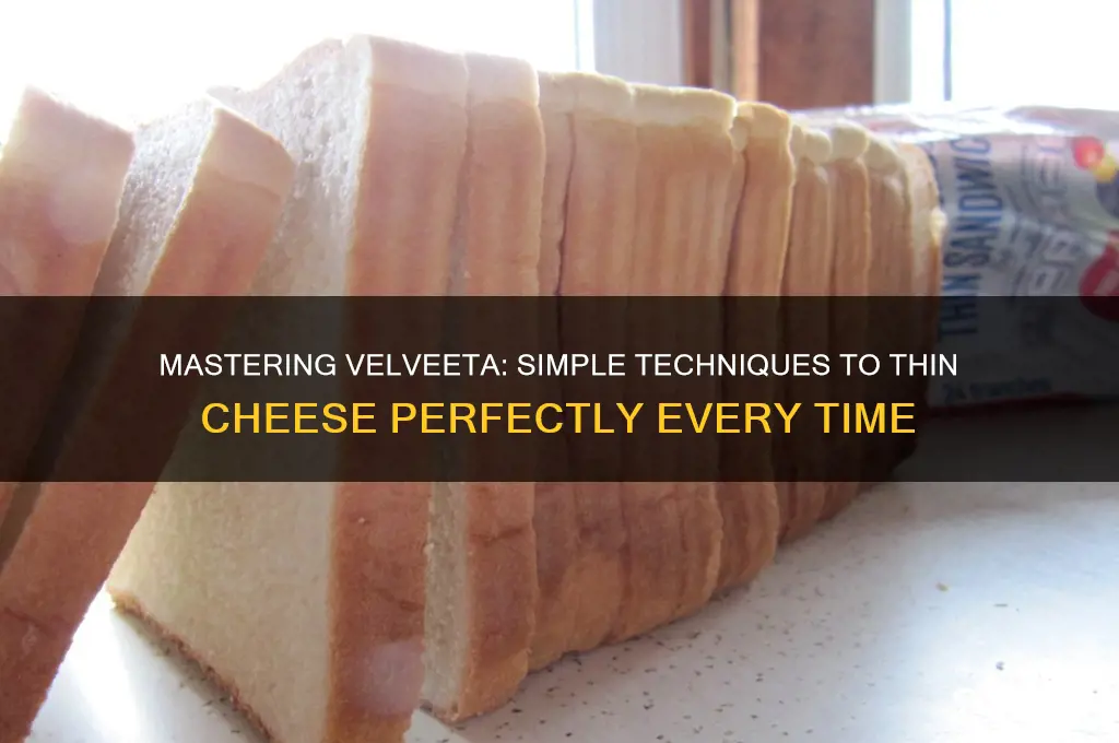 how to thin velveeta cheese