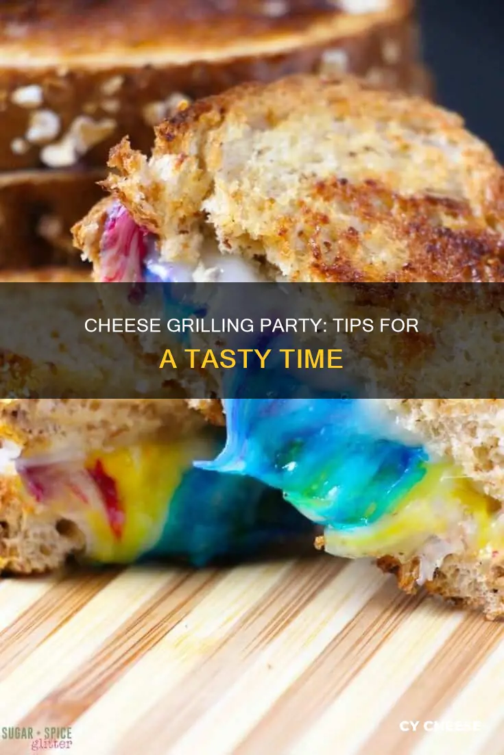 how to throw a grilled cheese party