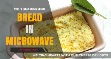 Quick Microwave Garlic Cheese Bread: Crispy, Melty, and Easy Recipe