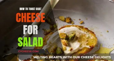 Master the Art of Toasting Goat Cheese for a Delicious Salad