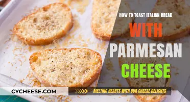 Toasty, Cheesy Bliss: Italian Bread with Parmesan
