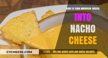 Transform American Cheese into Creamy Nacho Cheese Sauce in Minutes