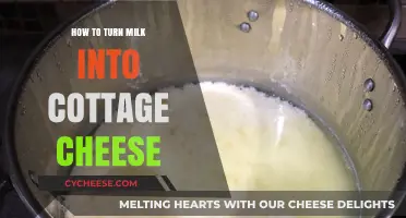 Transform Milk into Creamy Cottage Cheese: A Simple Homemade Guide