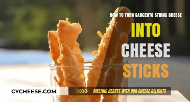 Transform Sargento String Cheese into Crispy Homemade Cheese Sticks