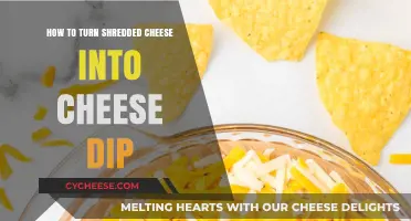 Easy Shredded Cheese to Creamy Dip Transformation: Quick Recipe Guide