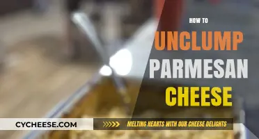 Unclumping Parmesan Cheese: Quick and Easy Methods