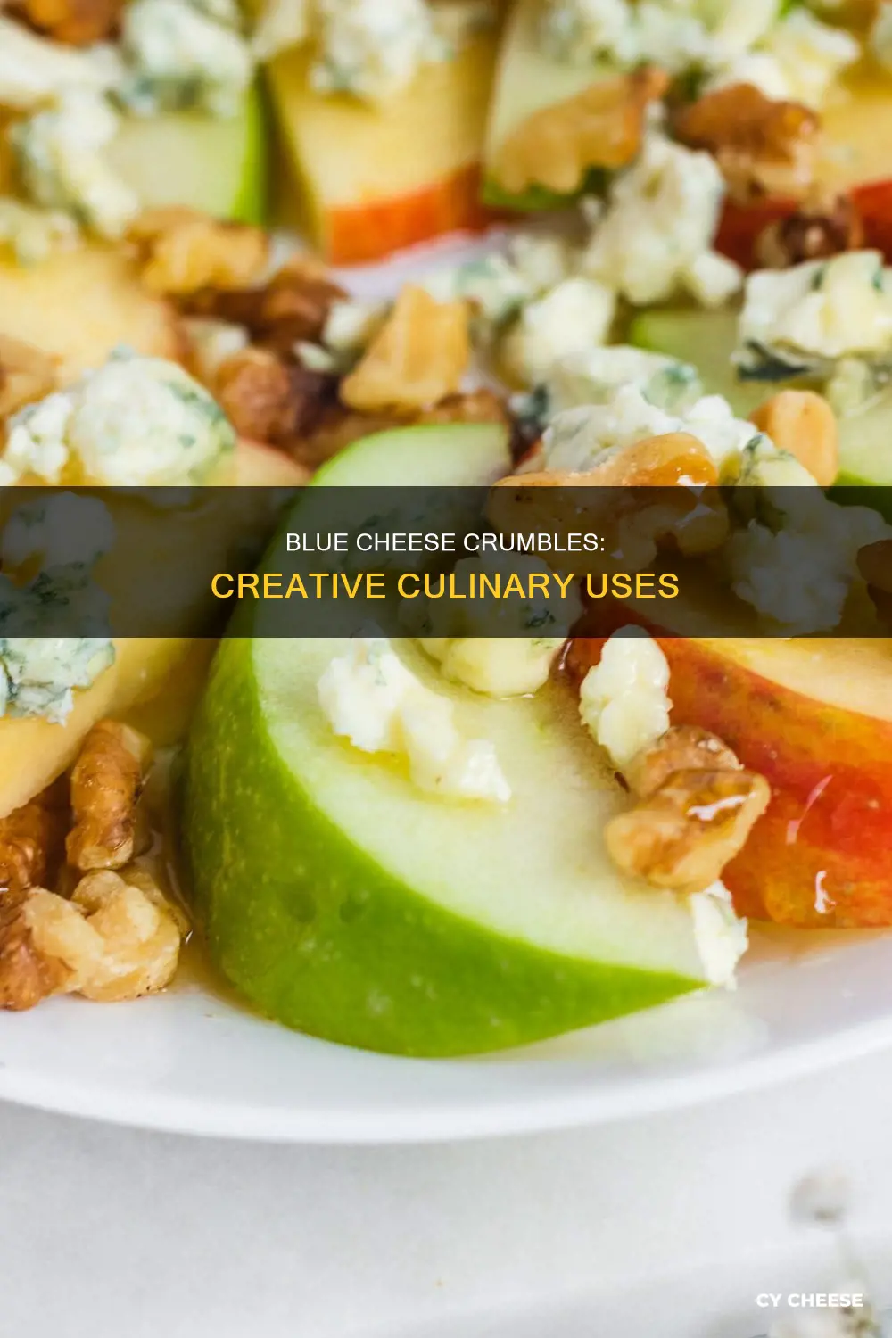 how to use blue cheese crumbles