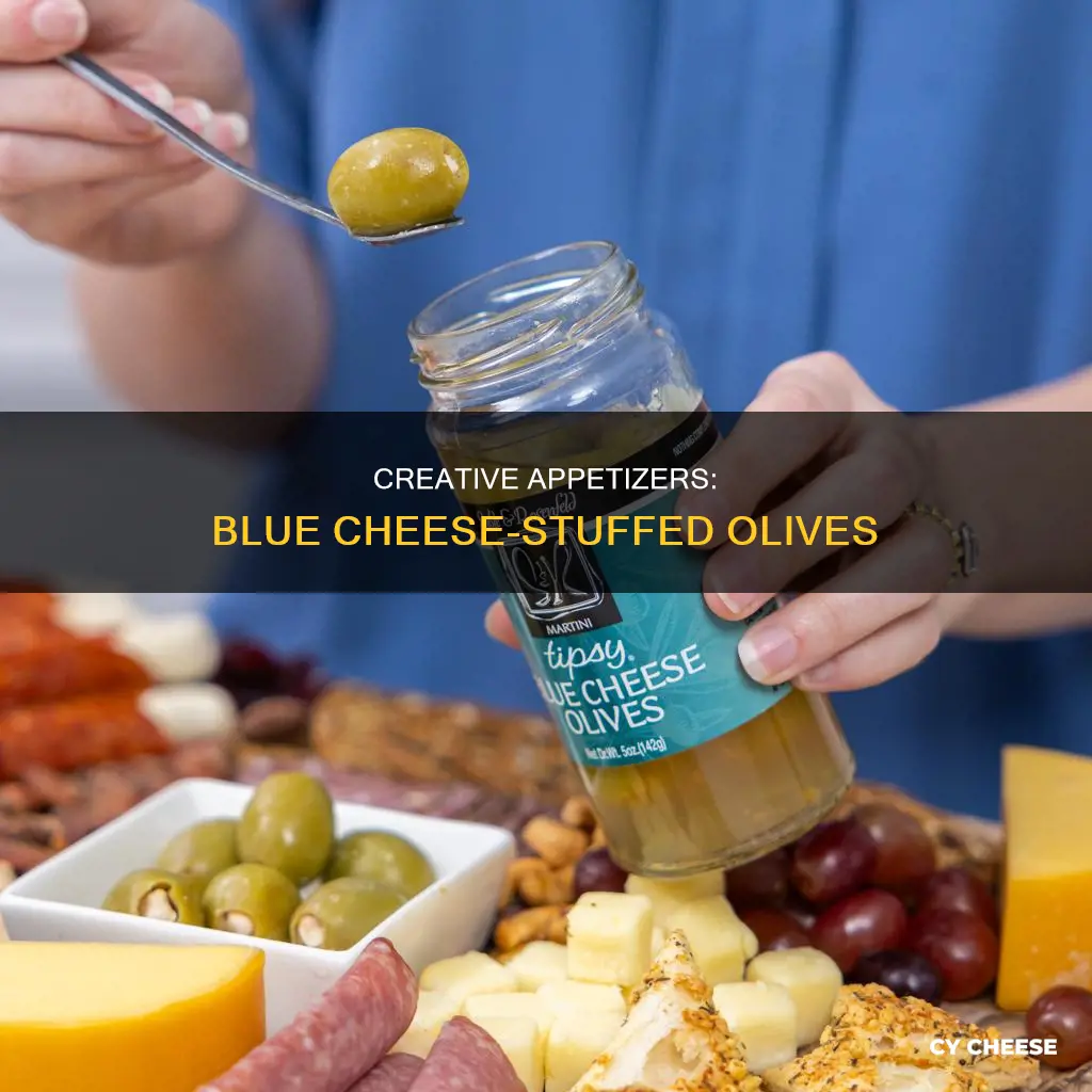 how to use blue cheese stuffed olives