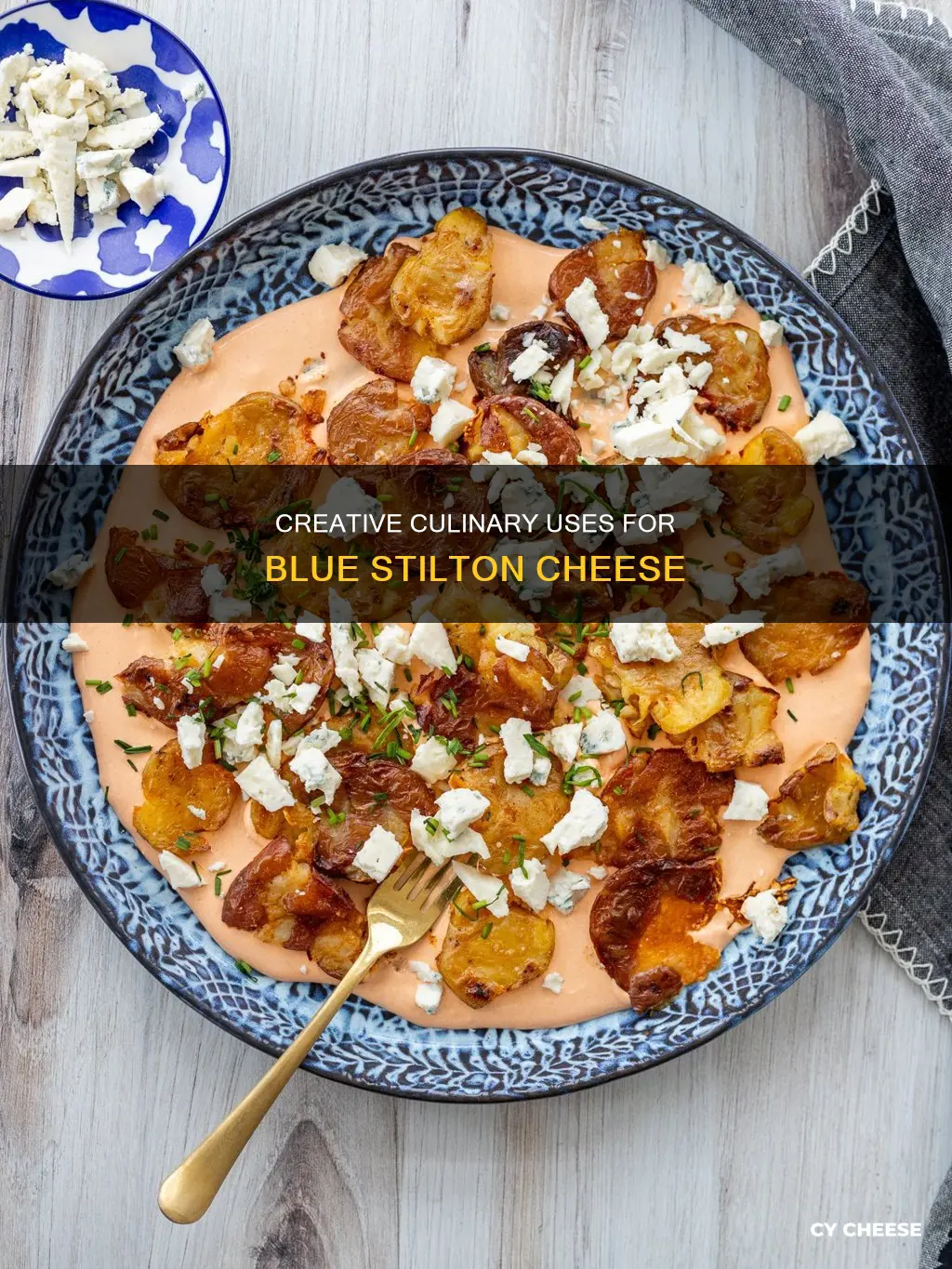 how to use blue stilton cheese