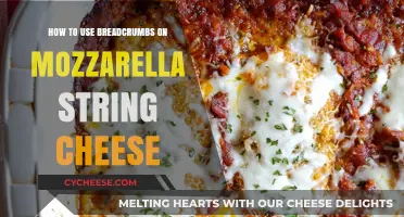 String Cheese Breadcrumbs: A Quick, Crunchy Topping