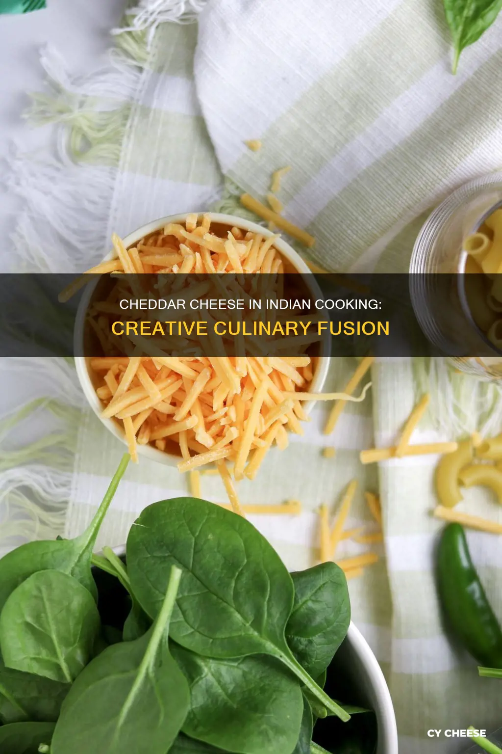 how to use cheddar cheese in indian cooking