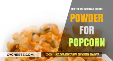 Cheddar Cheese Powder: Popcorn's Best Friend