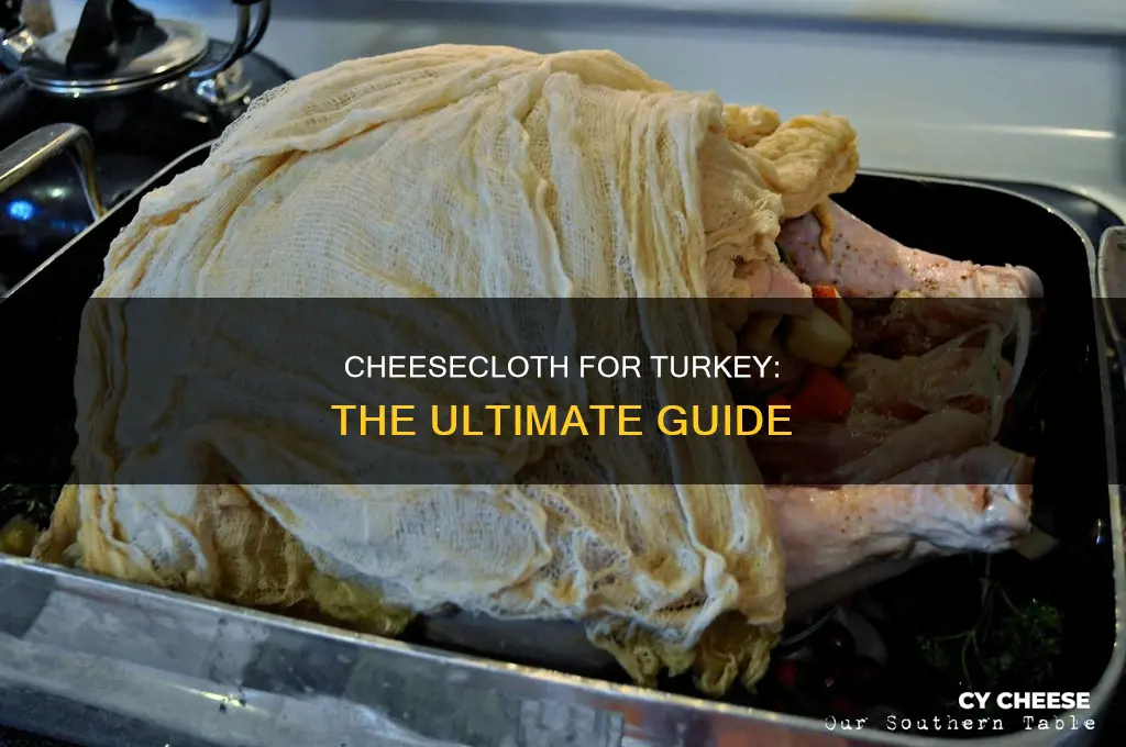 how to use cheese cloth on turkey