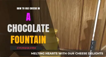 Cheese Fondue: A Chocolate Fountain Twist