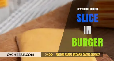 The Perfect Cheesy Burger: Slicing and Melting