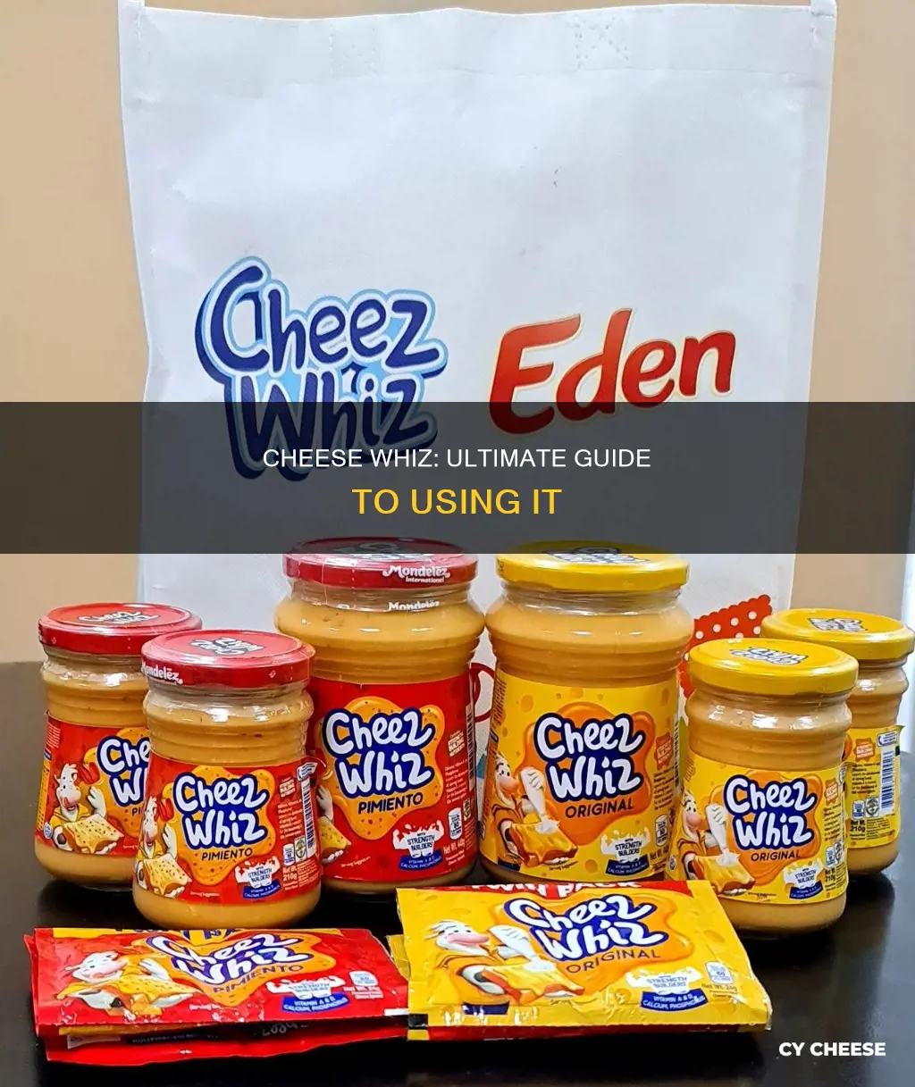 how to use cheese whiz