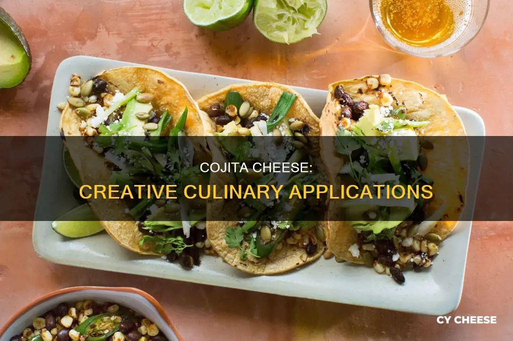 how to use cojita cheese