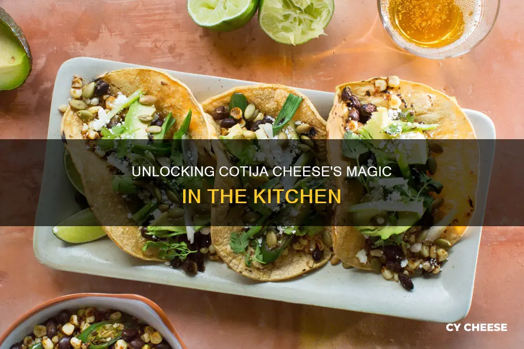 how to use cotija cheese
