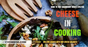 Creative Cooking with Cranberry White Stilton Cheese