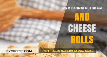 Crescent Rolls: Ham & Cheese Style