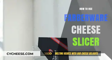 Farberware Cheese Slicer: Easy Steps to Slice Cheese