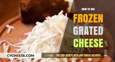 The Versatile Frozen Grated Cheese: Quick Recipes