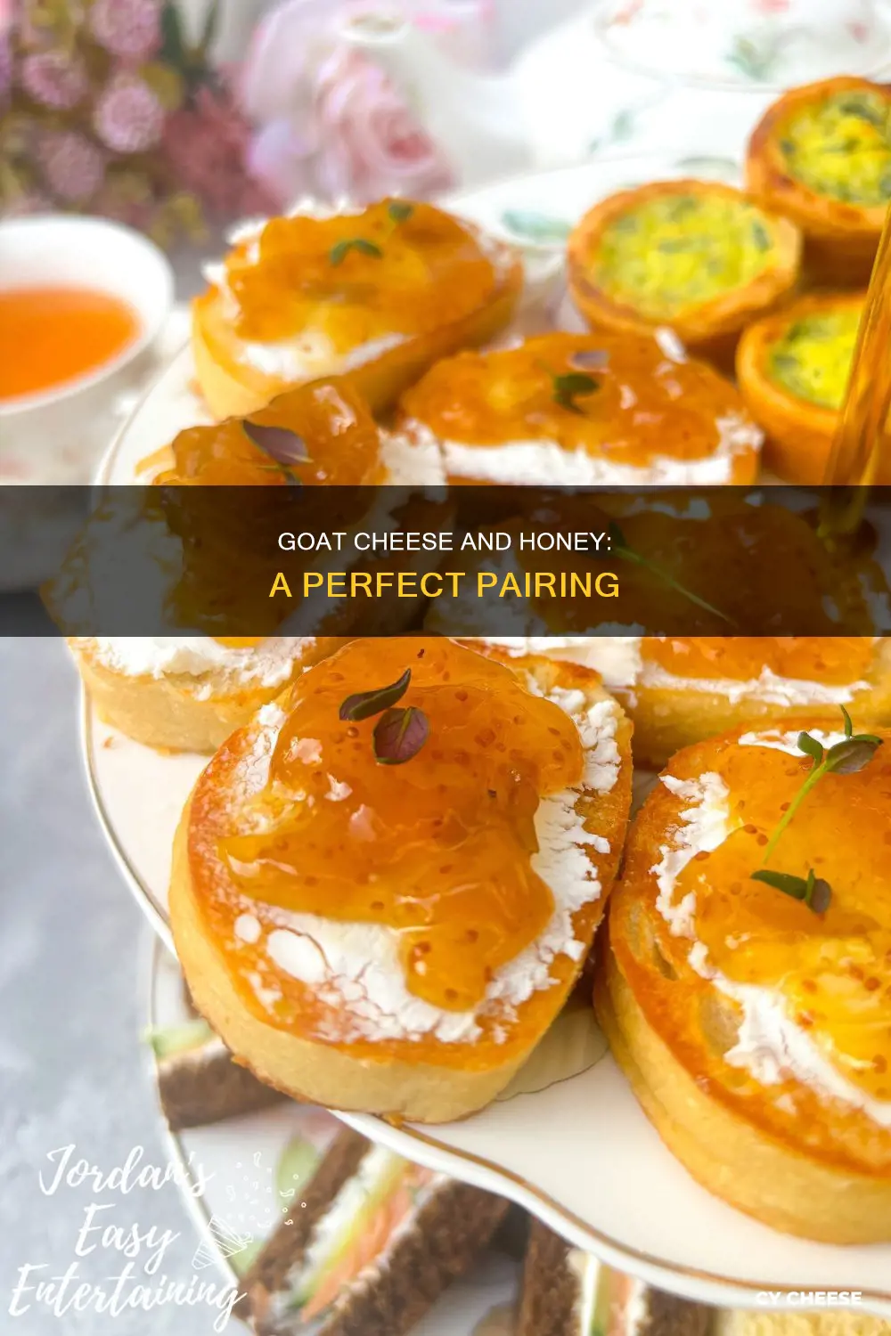 how to use honey goat cheese