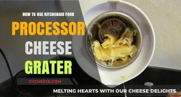 Kitchenaid Food Processor: Easy Cheese Grating