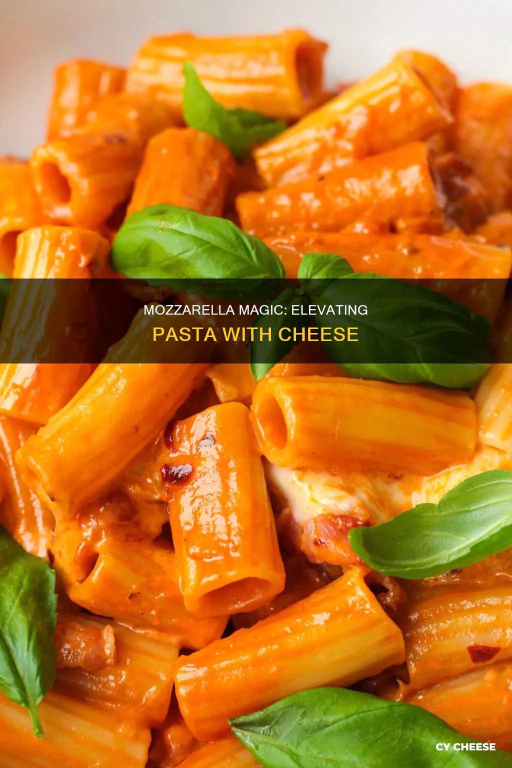 how to use mozzarella cheese in pasta