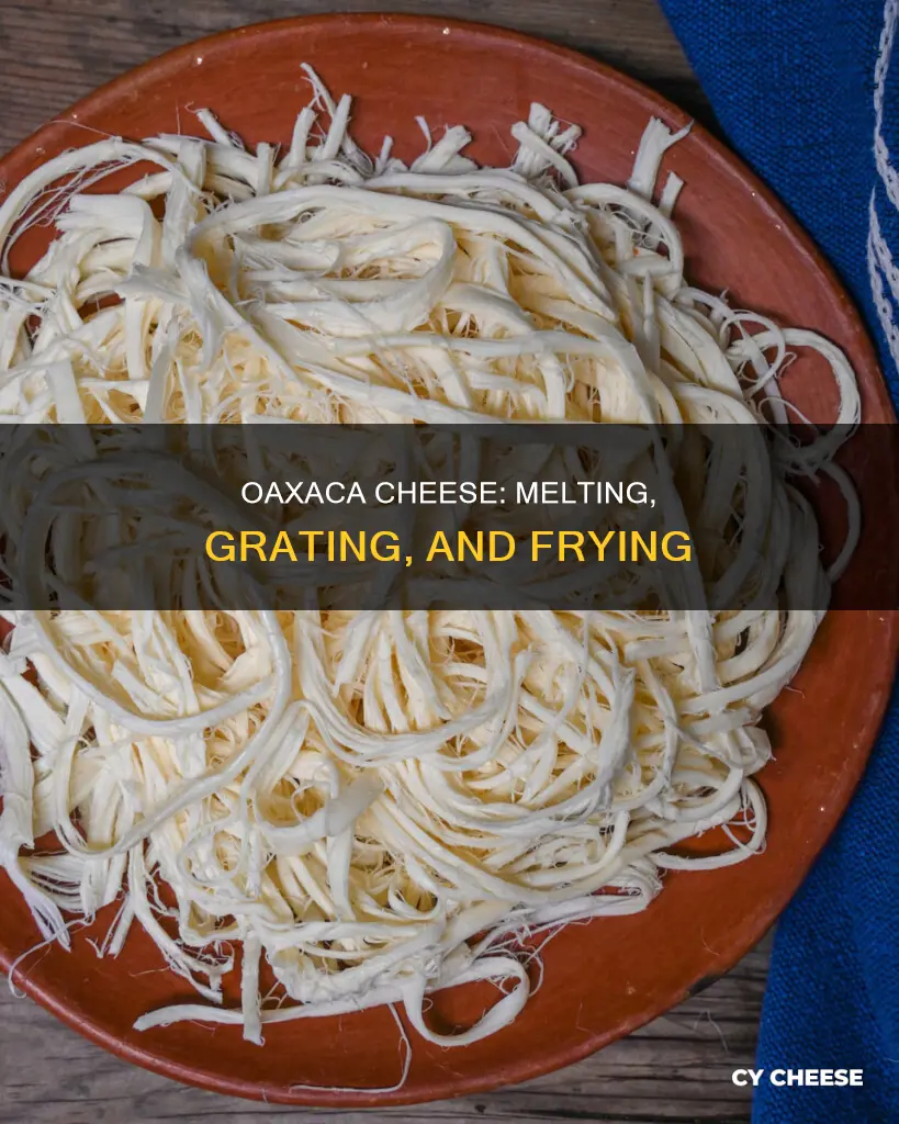 how to use oaxaca cheese