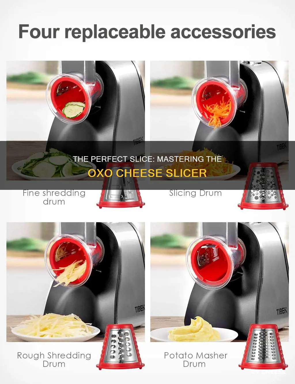 how to use oxo cheese slicer