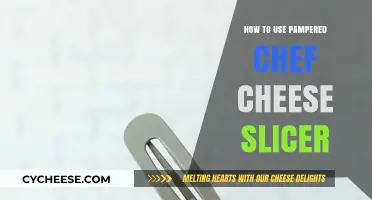 Pampered Chef Cheese Slicer: Easy and Efficient Use