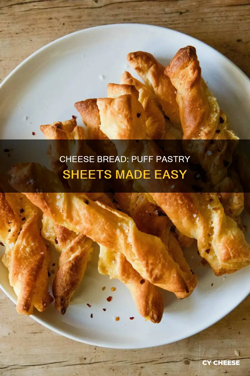 how to use puff pastry sheets cheese bread