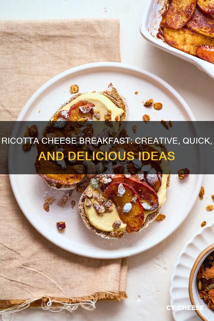 how to use ricotta cheese for breakfast