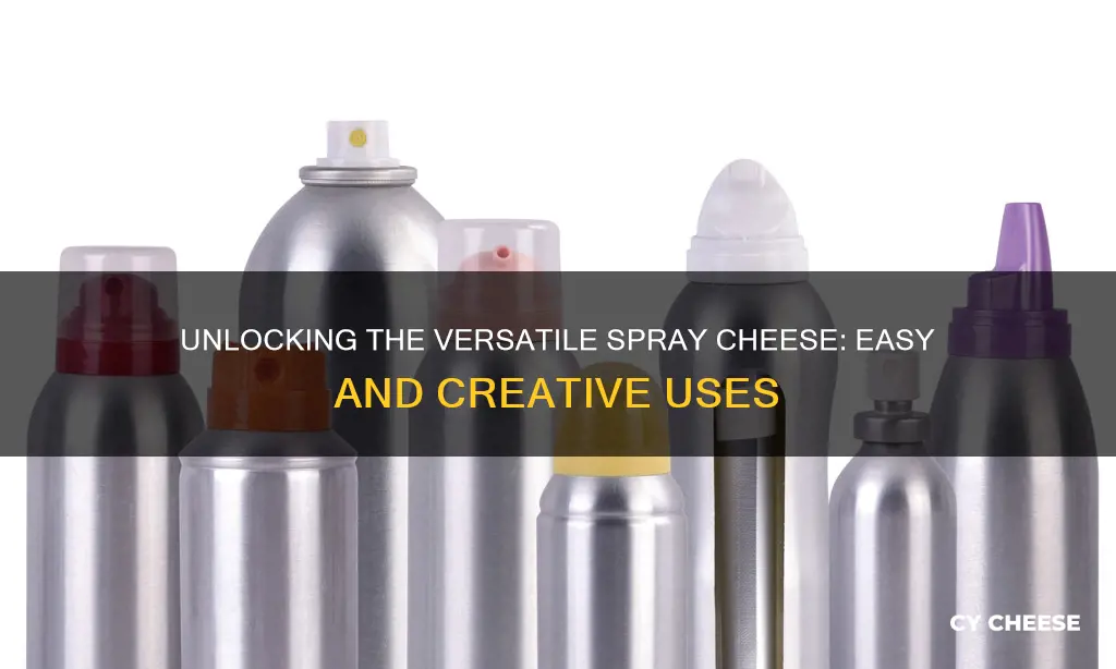 how to use spray pasturized cheese