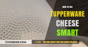 Smart Storage: Tupperware Cheese Smart Guide