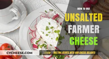 Unsalted Farmer Cheese: Creative Uses and Recipes