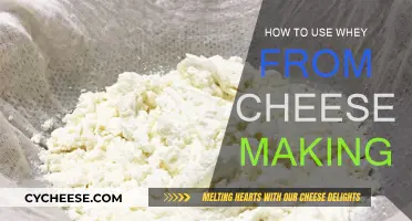 Whey to Go: Creative Uses for Cheese Byproduct