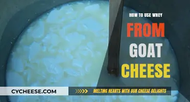 Creative Uses for Whey From Goat Cheese